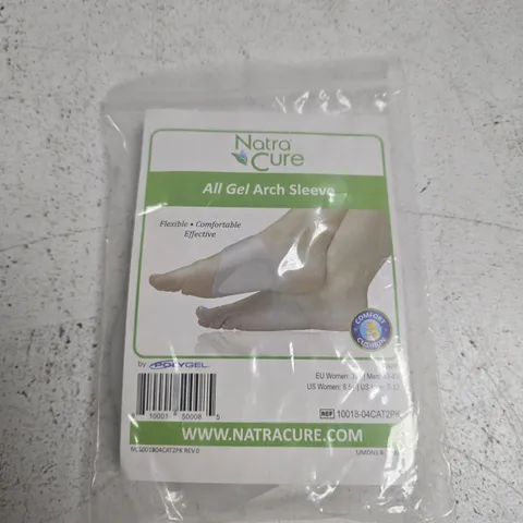 NATRA CURE ALL GEL ARCH SLEEVE β FOOT ARCH SUPPORT (SEALED PACK)