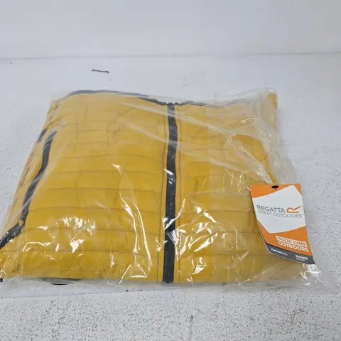 REGATTA GREAT OUTDOORS YELLOW SHOWERPROOF JACKET – UK L 