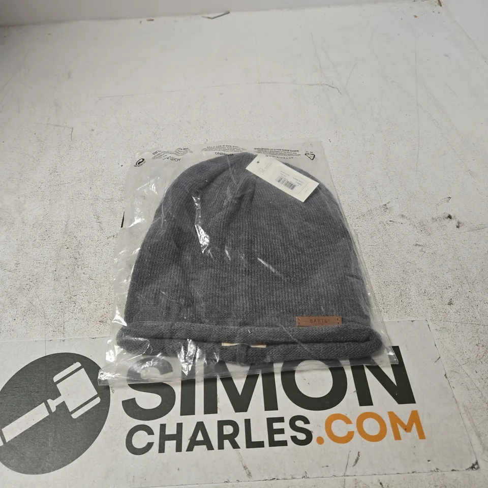 BARTS AMSTERDAM DARK HEATHER BEANIE ONE SIZE