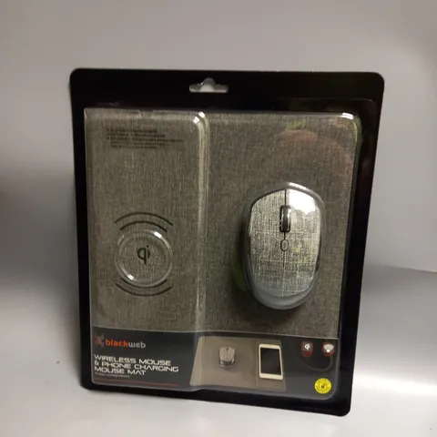 BRAND NEW BOXED SET OF 4 QI WIRELESS CHARGER MOUSEPAD & WIRELESS MOUSE WITH DPI SWITCH