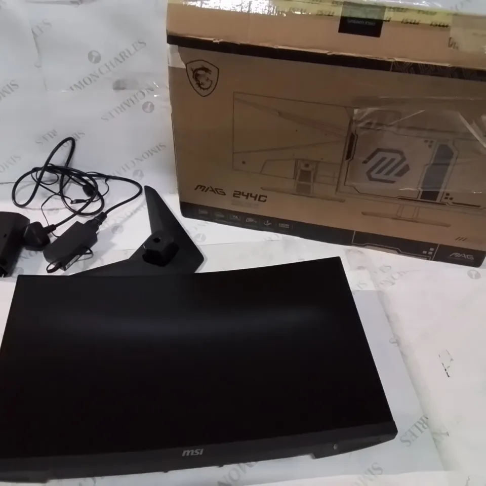 BOXED MAG 244C CURVED PC GAMING MONITOR 24"