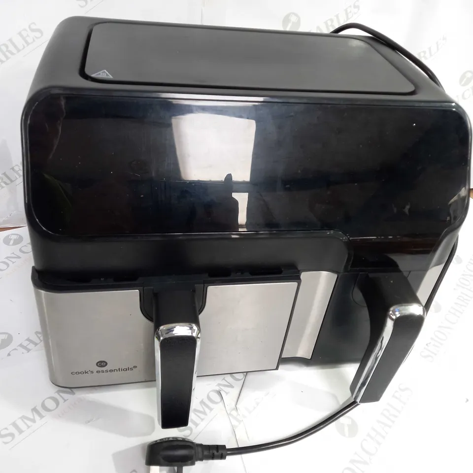 COOK'S ESSENTIALS 7.7L DUAL AIR FRYER