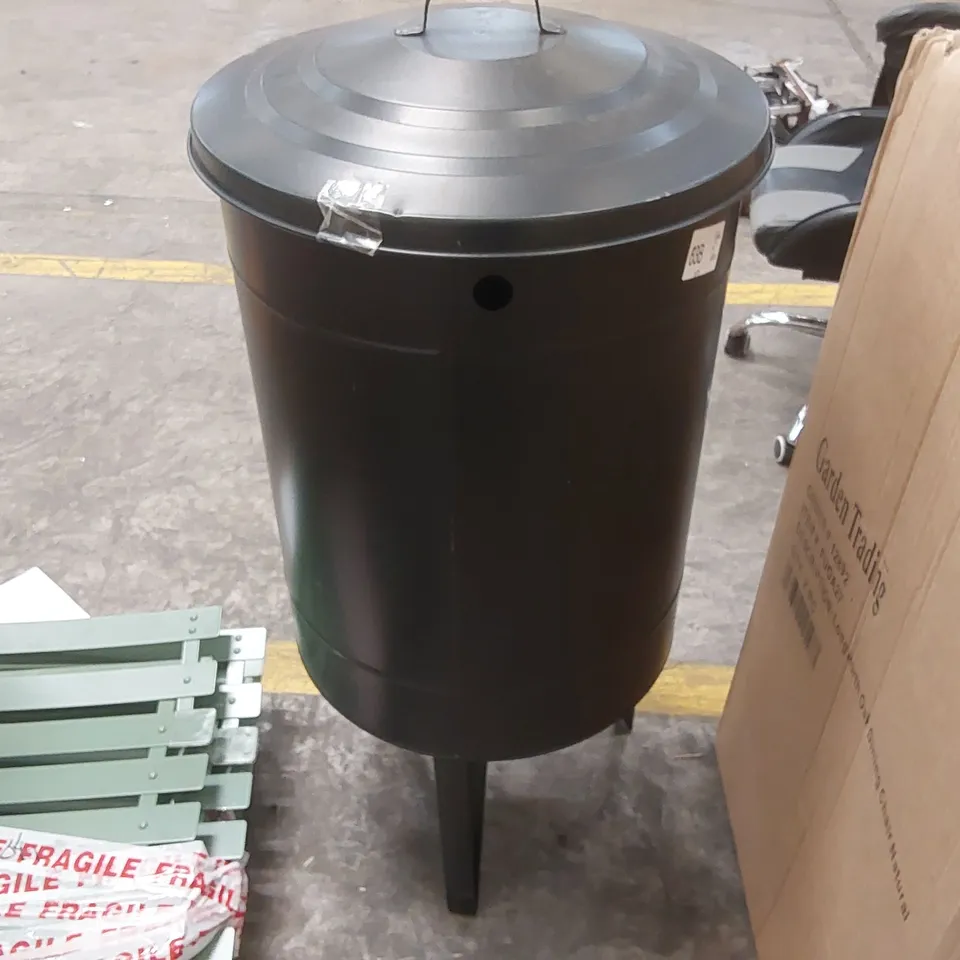 CLASSIC WATER BUTT 100L CARBON GALVANISED STEEL