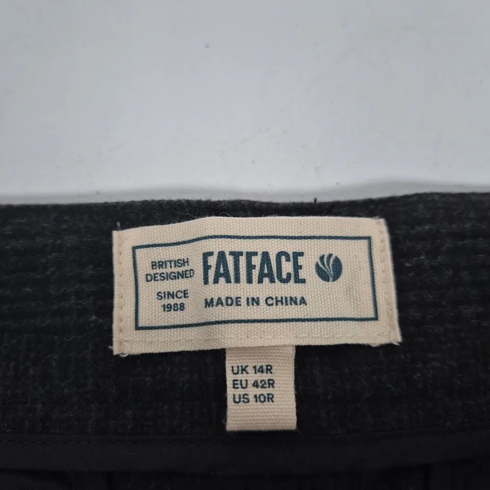 FATFACE BLACK TROUSERS – UK 14R (EU 42R, US 10R)