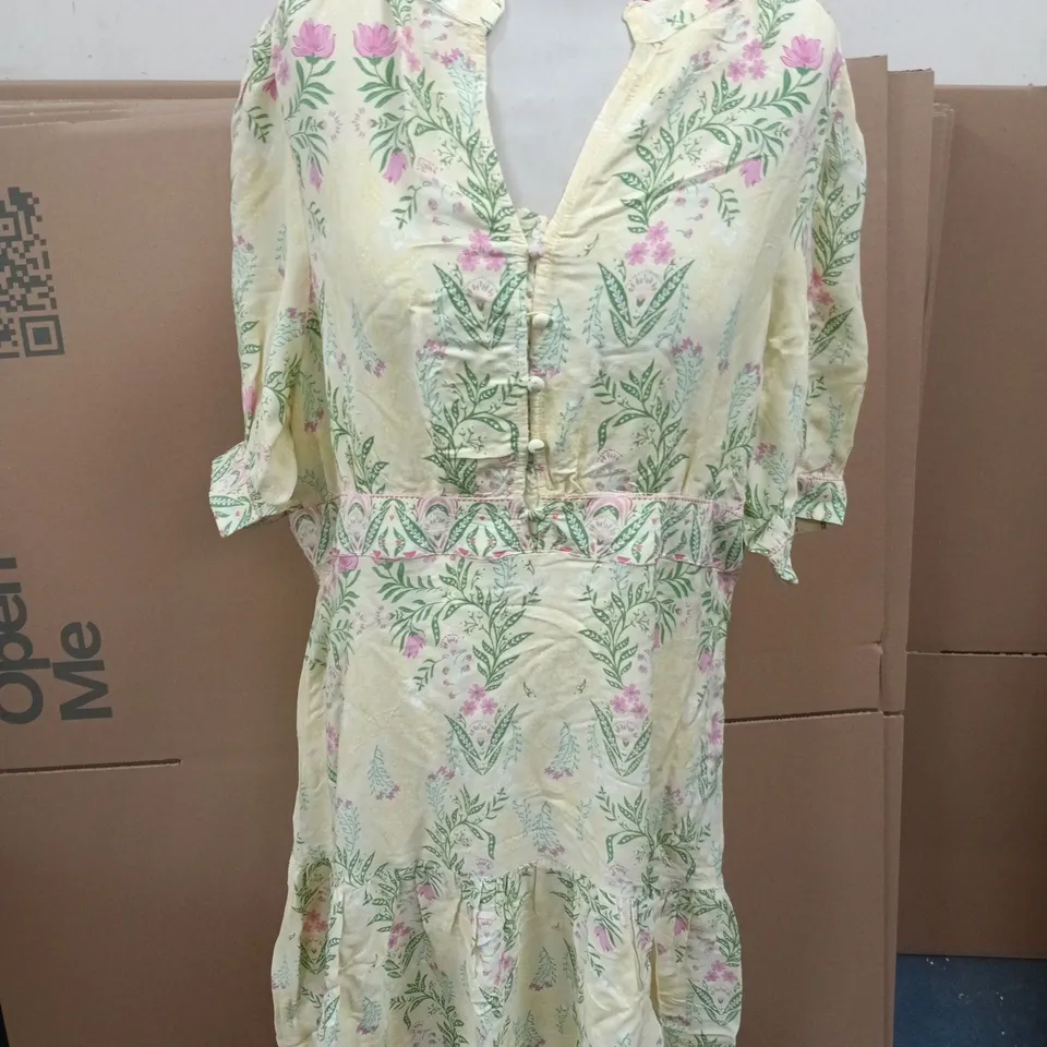 TOGETHER WOMEN'S FLORAL-PRINT DRESS - UK SIZE 16