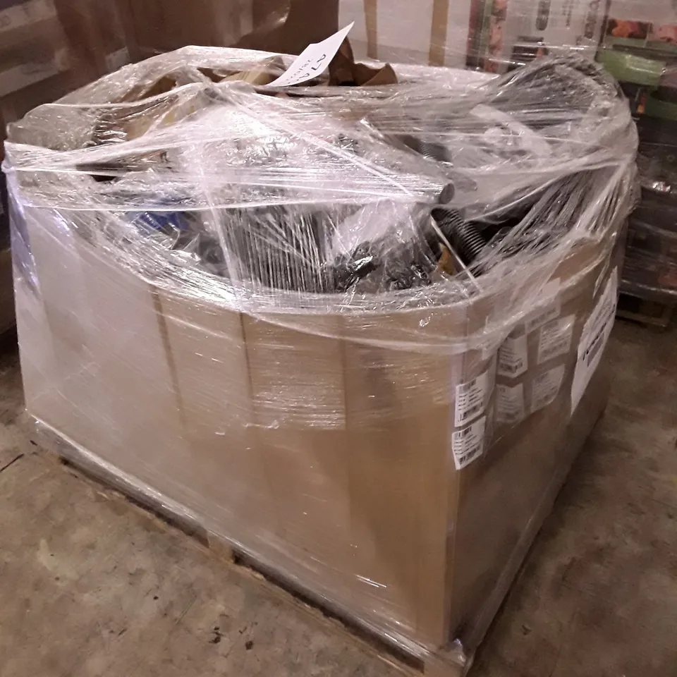 PALLET OF APPROXIMATELY 21 UNPROCESSED RAW RETURN HOUSEHOLD AND ELECTRICAL GOODS TO INCLUDE;