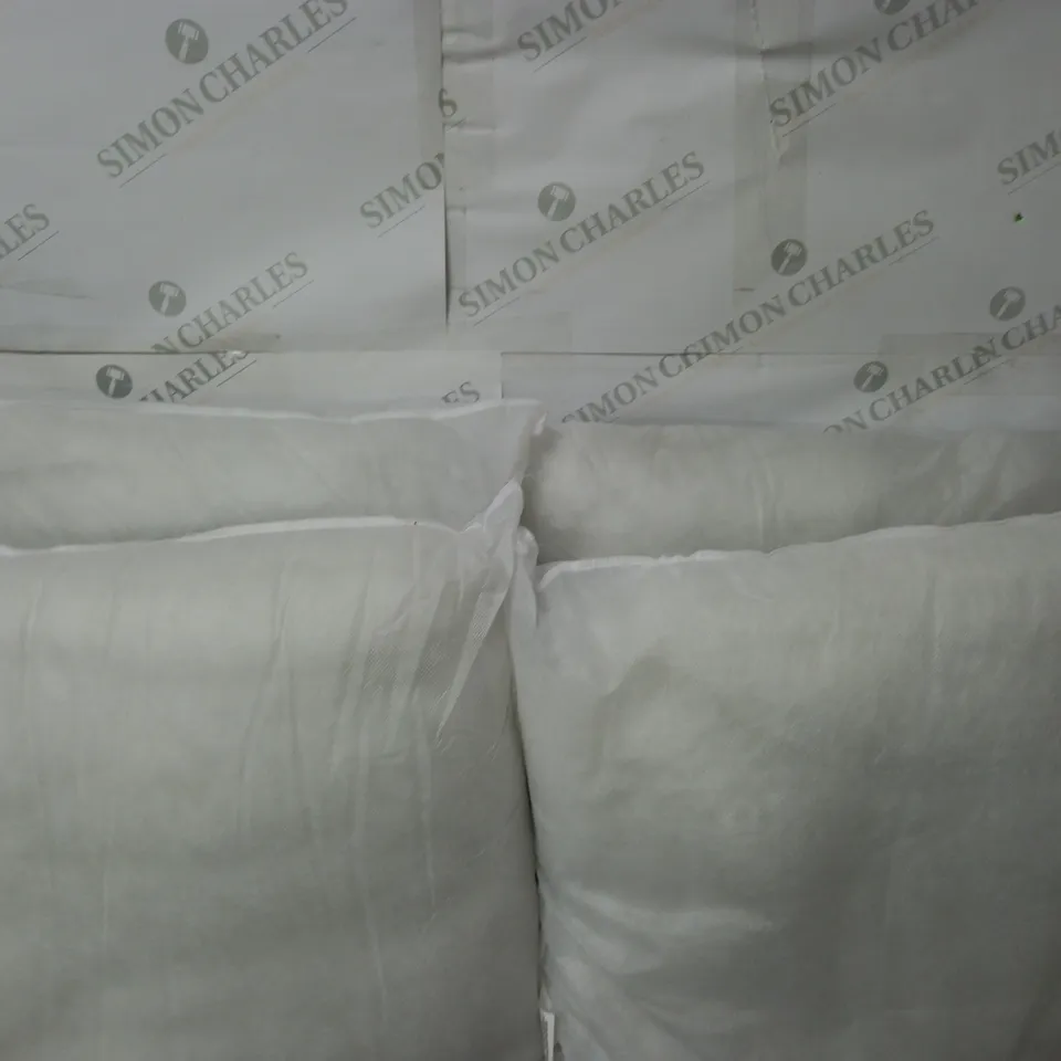 BOXED LOT OF 4 SOFA CUSHIONS - NO COVERS INCLUDED