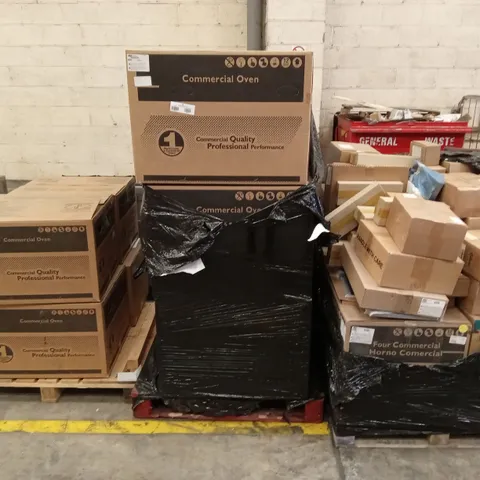 3 x PALLETS OF ASSORTED CATERING ACCESSORIES AND COMMERCIAL KITCHEN APPLIANCE PARTS