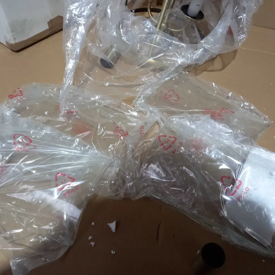 BOXED JOHN LEWIS WALKER BRUSHED BRASS CEILING LIGHT