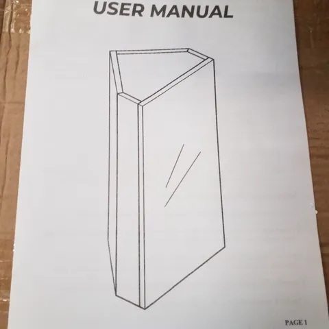 BOXED CORNER SHELVING UNIT WHITE