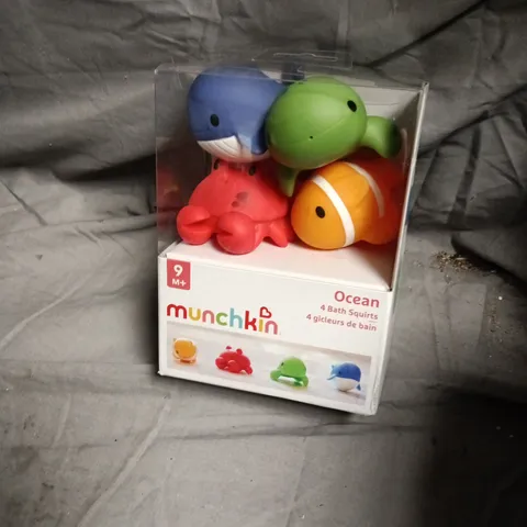 MUNCHKIN OCEAN BATH SQUIRTS – 4-PACK