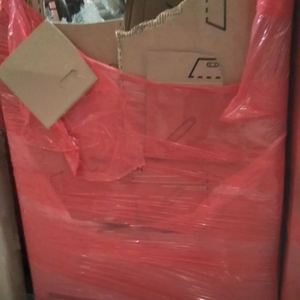 PALLET OF ASSORTED HOUSEHOLD GOODS AND PRODUCTS TO INCLUDE;CUSHION,RETRACTABLE SAFETY GATE,STOOL