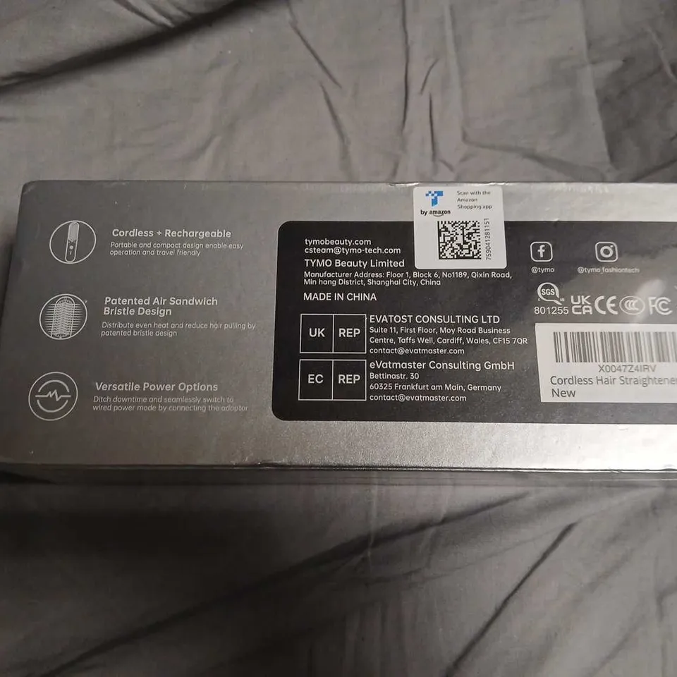 PORTA PRO CORDLESS HAIR STRAIGHTENING BRUSH