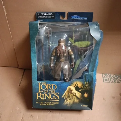 THE LORD OF THE RINGS DELUXE ACTION FIGURE WITH SAURON PARTS – DIAMOND SELECT TOYS, BOXED