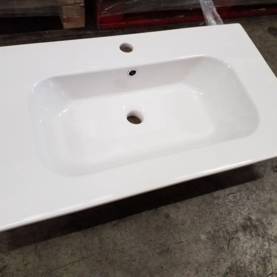 PALLET OF 14 VELDEAU CERAMIC VANITY BASIN - 810×460×160MM