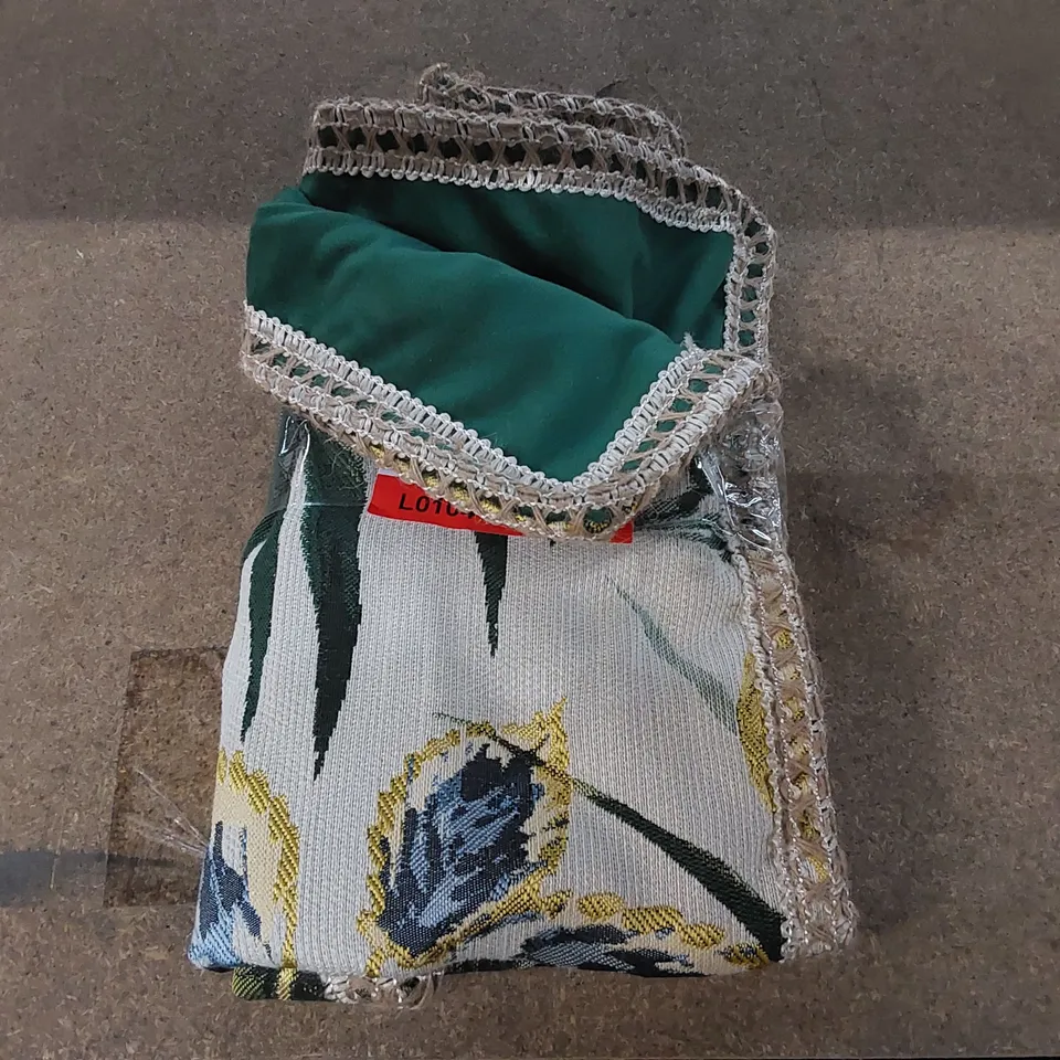 AMAZONIA SQUARE SCATTER CUSHION COVER - GREEN // 50 X 50CM (1 ITEM)