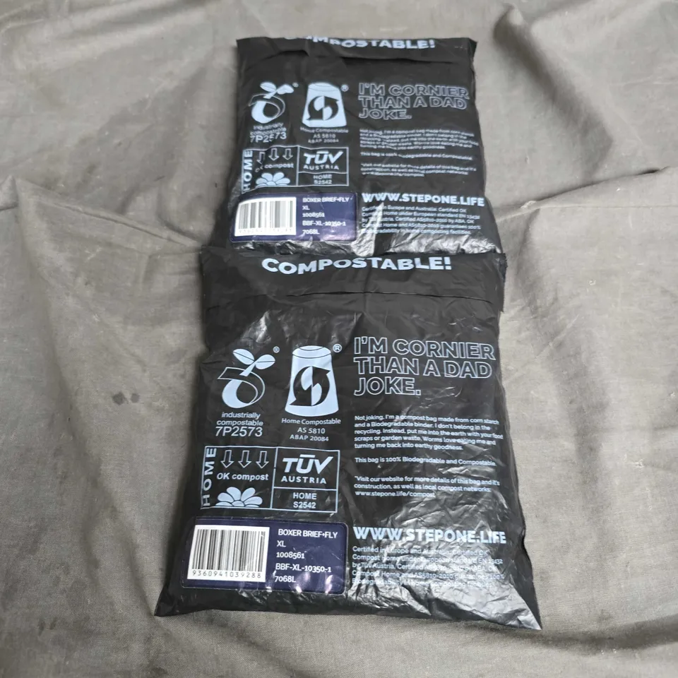 SEALED STEP ONE X2 BOXER BRIEF+FLY SIZE XL