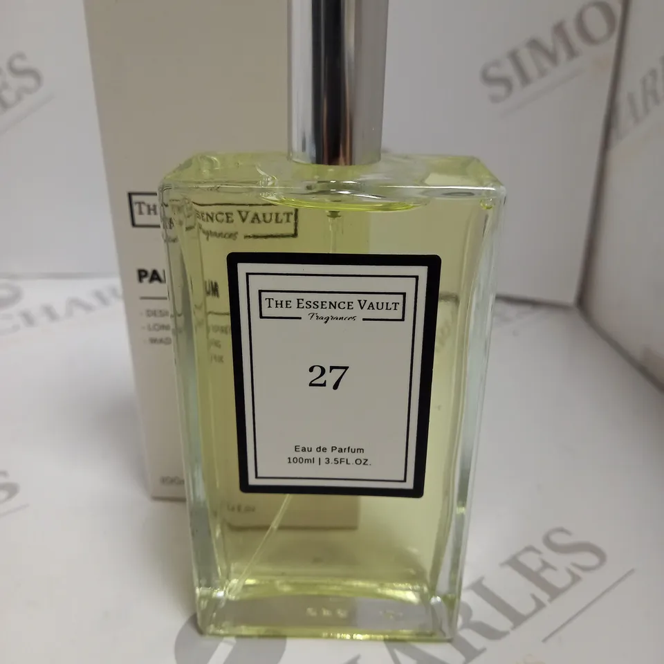 BOXED THE ESSENCE VAULT FRAGRANCES PARFUM NO 27 100ML