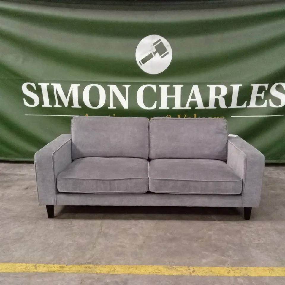 DUSK SOHO 3 SEATER SOFA - GREY FABRIC