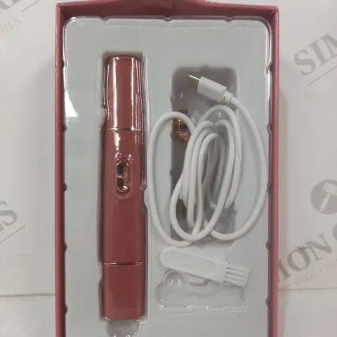 BOXED SIMPLY BEAUTY 2 IN 1 SUPER SMOOTH FACE & BROWS HAIR REMOVER, BLUSH