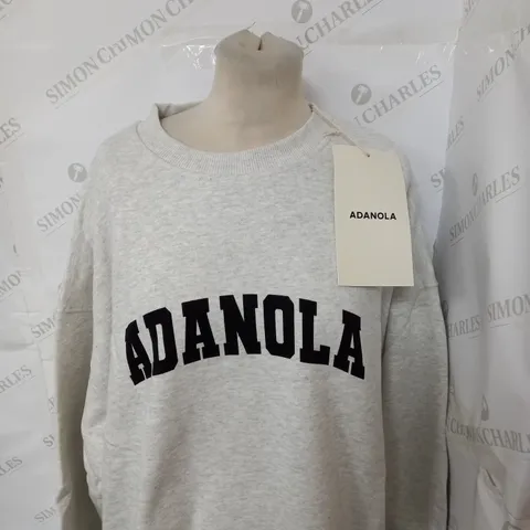 ADANOLA OVERSIZED SWEATSHIRT SIZE L