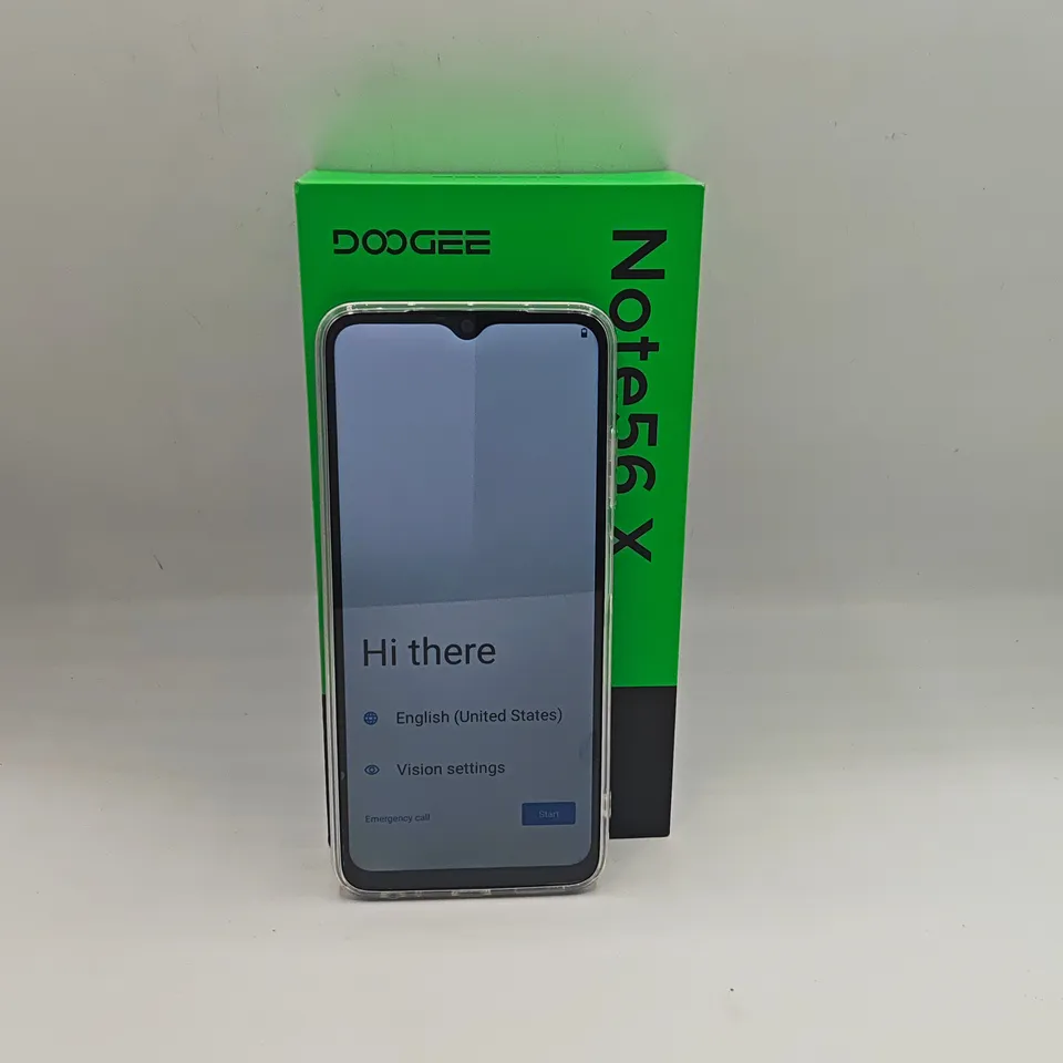 BOXED DOOGEE NOTE56 X 3+21GB RAM 64GB ROM IN TITANIUM SOFT GOLD