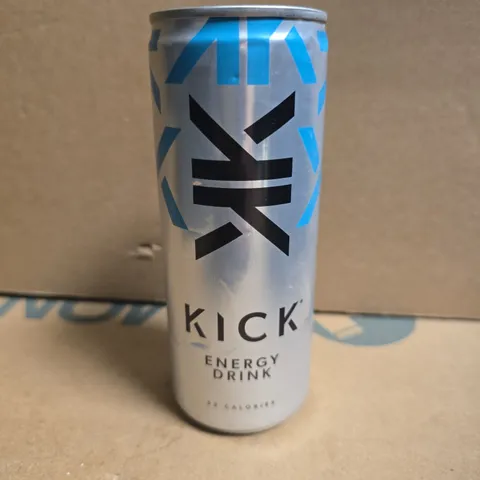 APPROXIMATELY 24 KICK ENERGY DRINK CANS (250ML)