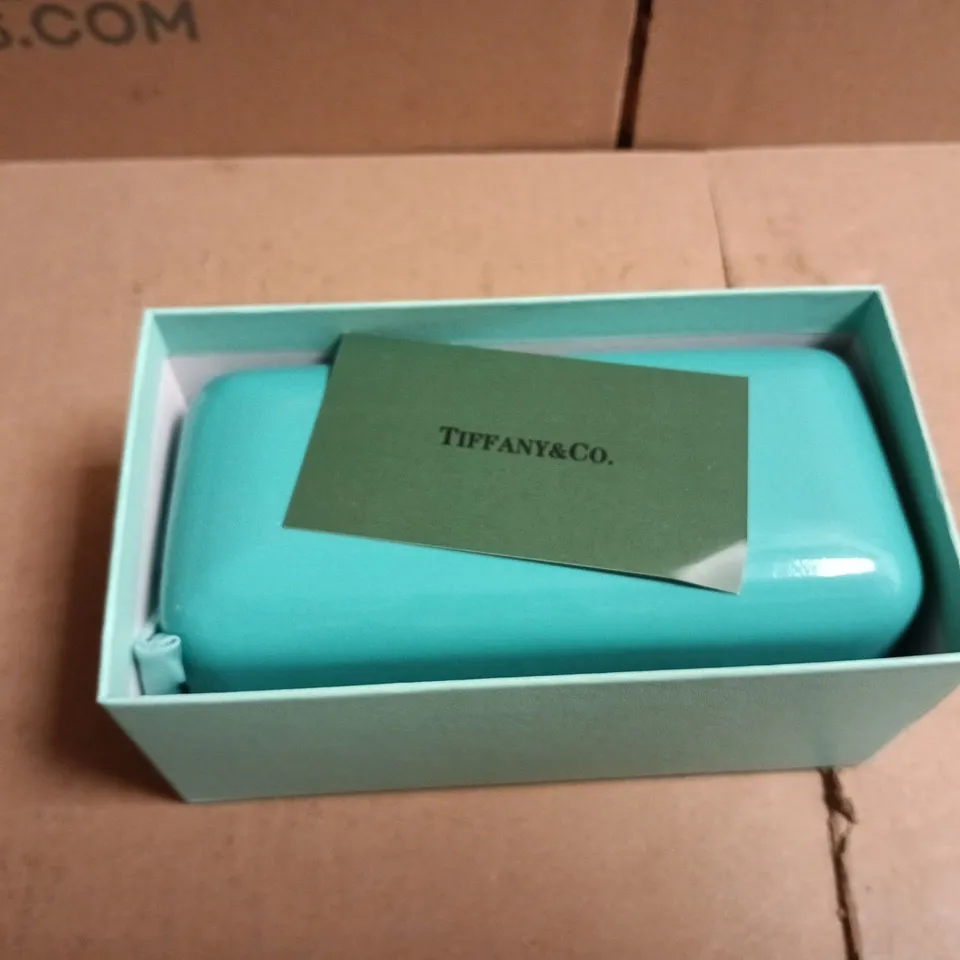TIFFANY AND CO SUN GLASSES IN CASE WITH TIFFANY BOX