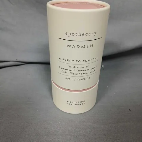 BOXED APOTHECARY WARMTH WELLBEING FRAGRANCE 50ML