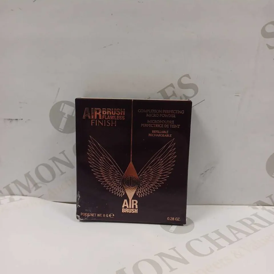 CHARLOTTE TILBURY AIRBRUSH FLAWLESS FINISH FAIR 8G MICRO POWDER SEALED