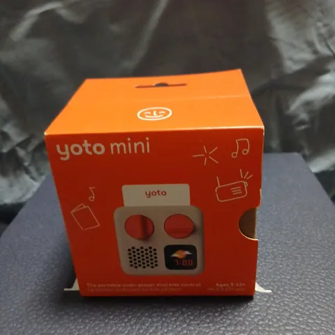 YOTO MINI PORTABLE AUDIO PLAYER – BOXED