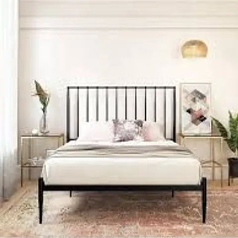 BOXED GIULIA MODERN 5' METAL BEDFRAME (1 BOX)