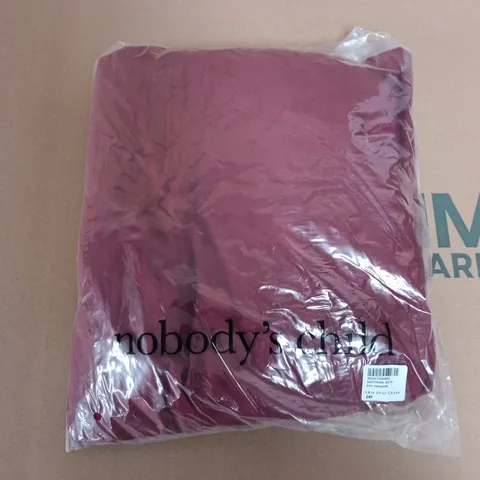 BAGGED NOBODYS CHILD ZITA JUMPSUIT IN RED - UK 14