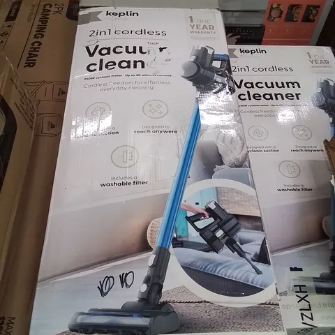 BOXED KEPLIN 2IN1 CORDLESS VACUUM CLEANER 