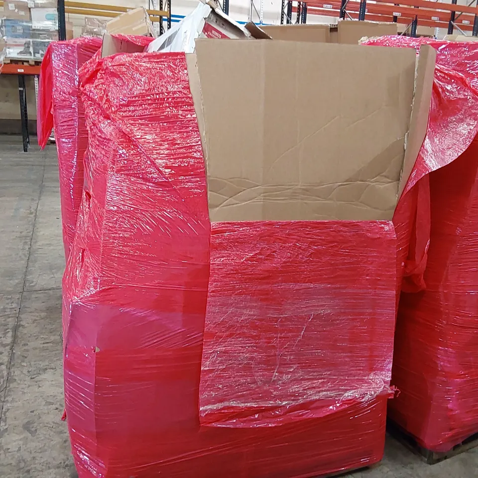 PALLET OF ASSORTED ITEMS INCLUDING: ELECTRIC FRYER, AIR FRYER, NISBETS BAIN MARIE, BARSTOOLS ECT.