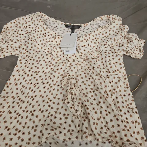 NOBODY'S CHILD WHITNEY BLOUSE – CREAM, UK4