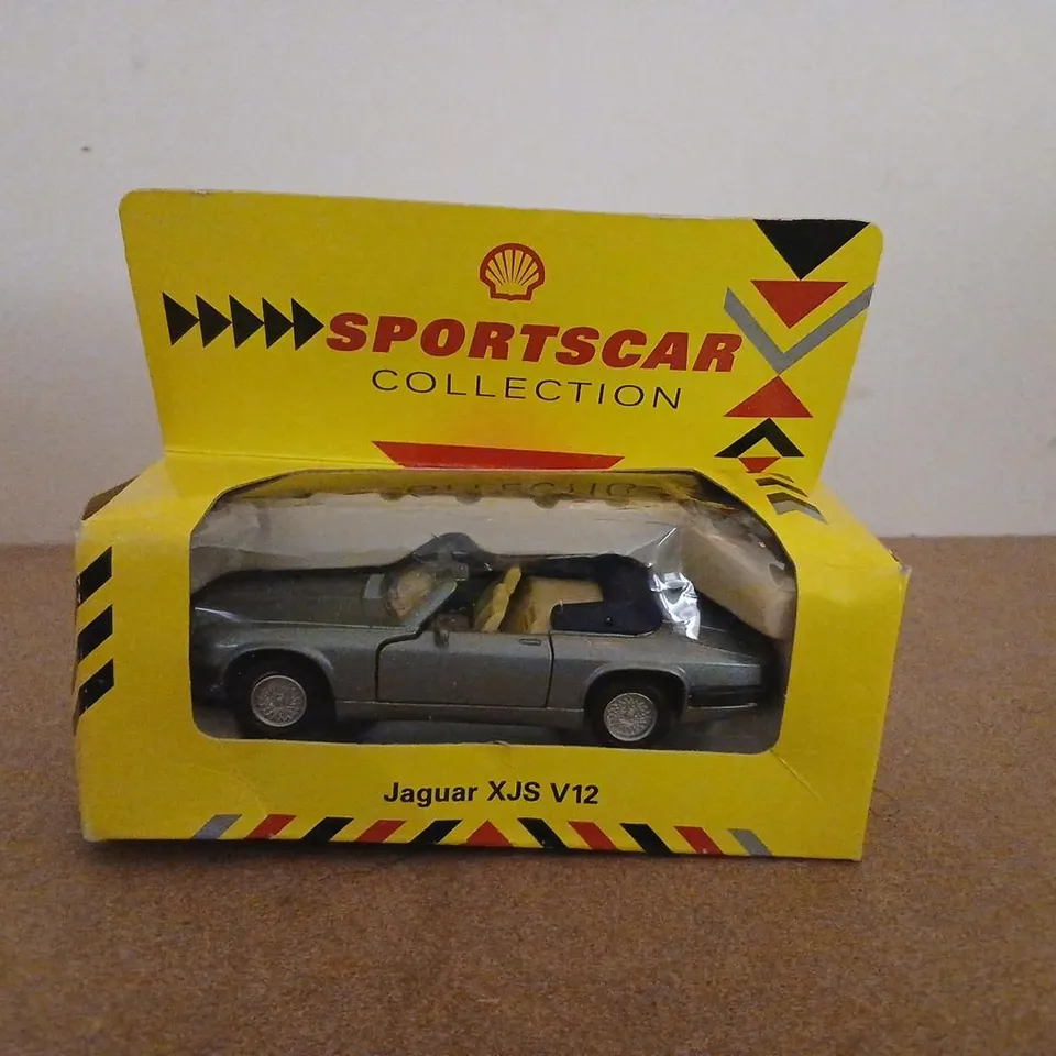 JAGUAR XJS V12 DIE-CAST MODEL CAR – SPORTSCAR COLLECTION (BOXED)