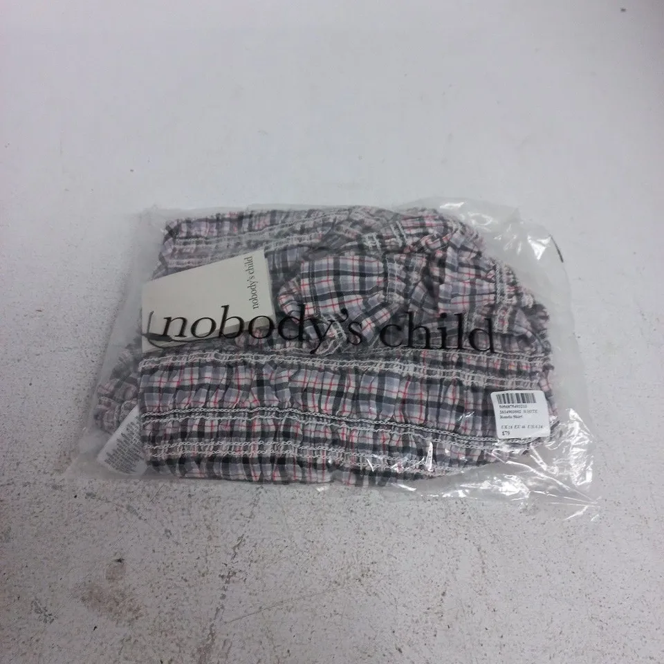 NOBODY'S CHILD RONDA SKIRT – WHITE, UK 18