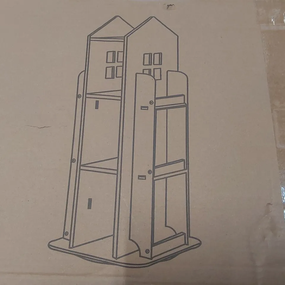 BOXED LIVING AND HOME BOOK SHELF