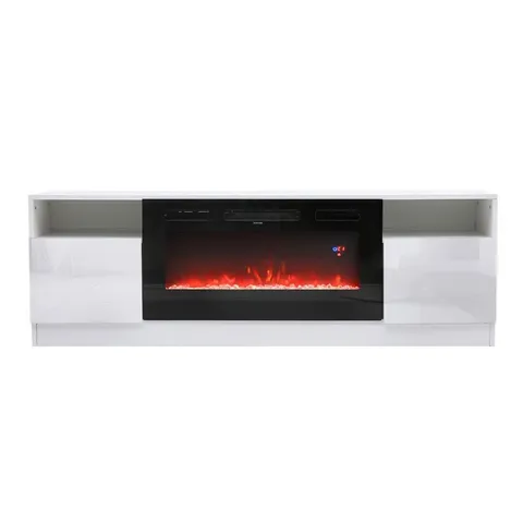 BOXED BOROFSKY RECESSED ELECTRIC FIREPLACE (2 BOXES)