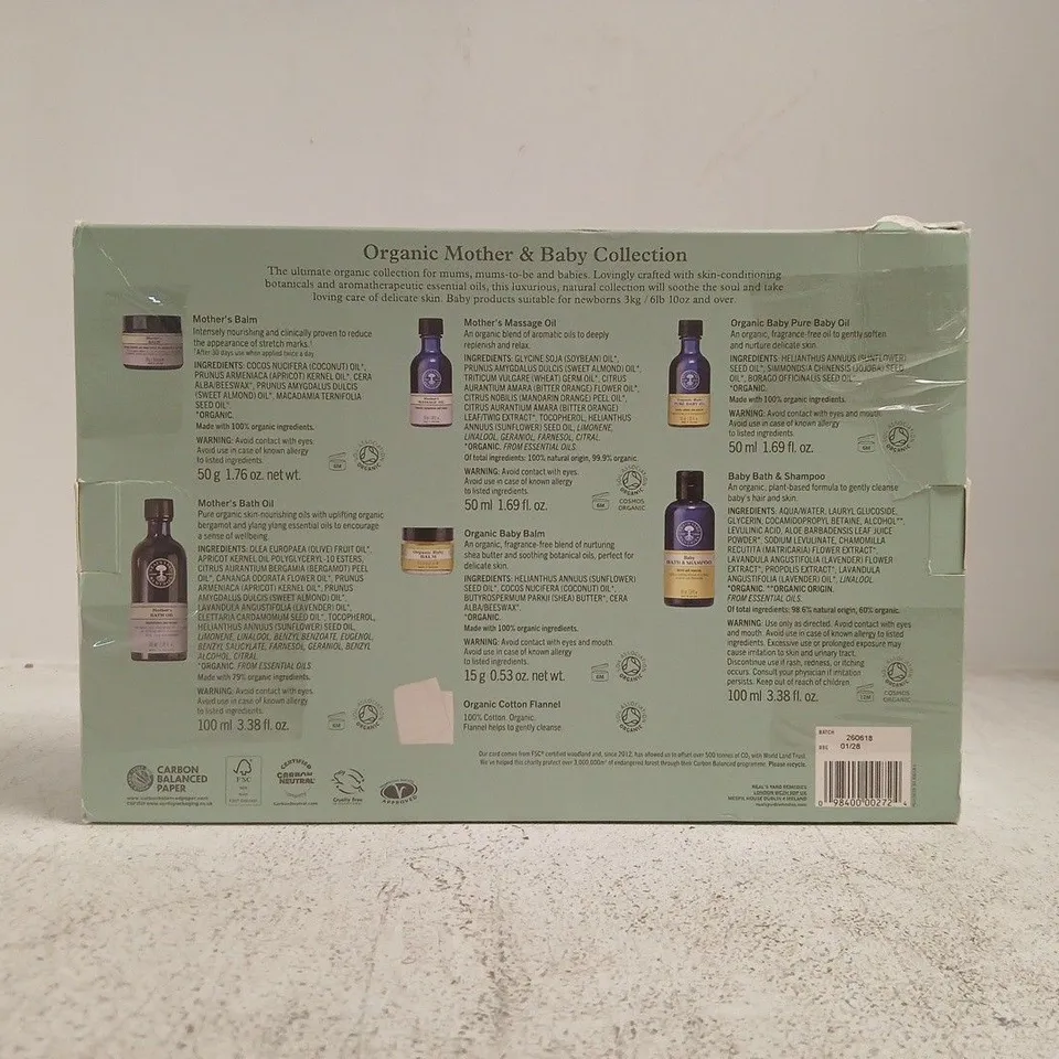 NEAL'S YARD REMEDIES MOTHER & BABY COLLECTION SET