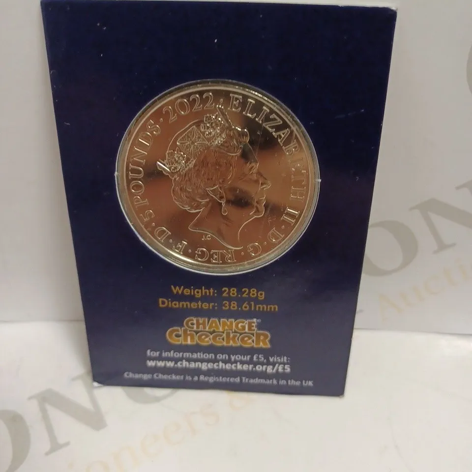 `THE ROLLING STONES` COLLECTABLE £5 COIN