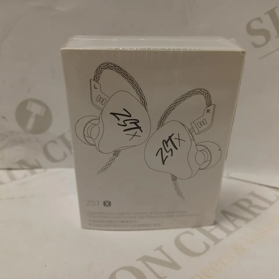 SEALED KZ ZST DYNAMIC HYBRID DUAL DRIVER IN EAR EARPHONES