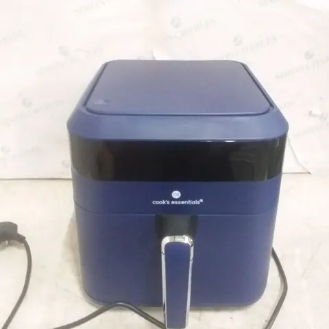 COOKS ESSENTIALS 5.8L AIR FRYER - NAVY