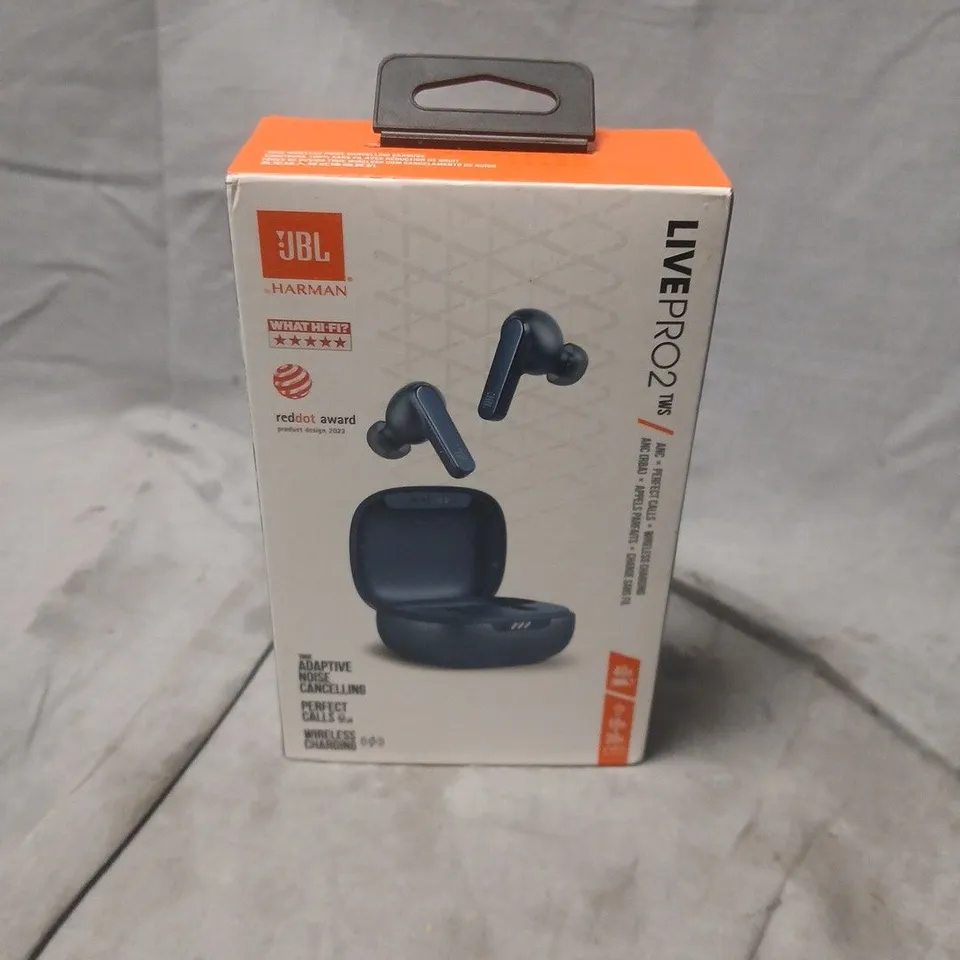 BOXED AND SEALED JBL HARMAN LIVEPRO2 EARBUDS