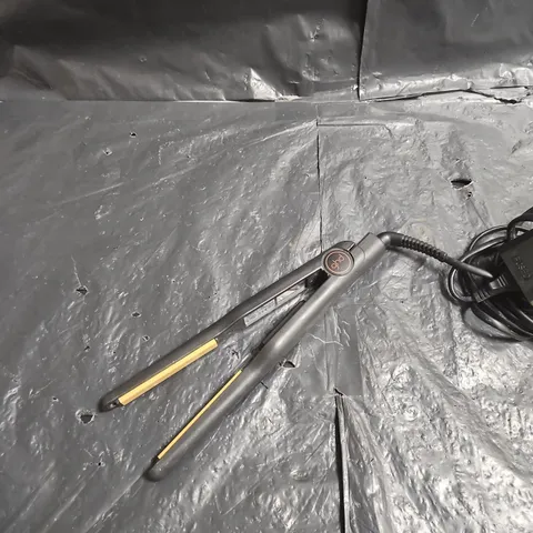 GHD GOLD CLASSIC HAIR STRAIGHTENER – BLACK WITH GOLD PLATES