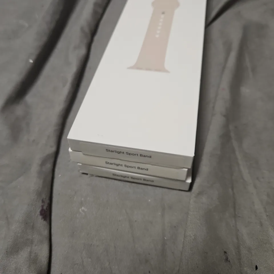 APPLE WATCH SPORT BAND – STARLIGHT (41MM) – SET OF 3