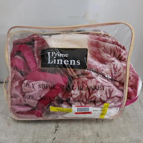 BAGGED CLAIRLEA BLANKET 200 X 240cm