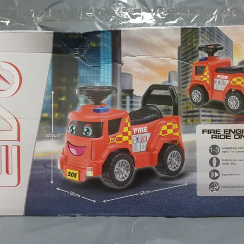 EVO RIDE-ON FIRE ENGINE