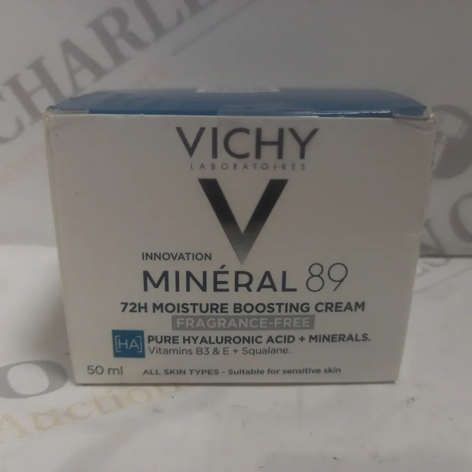 VICHY MINERAL 89 72H MOISTURE BOOSTING CREAM FRAGRANCE FREE 50ML
